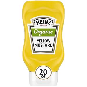 image:imageHeinz Organic Yellow Mustard 20 oz Bottles Pack of 6Organic Yellow Mustard