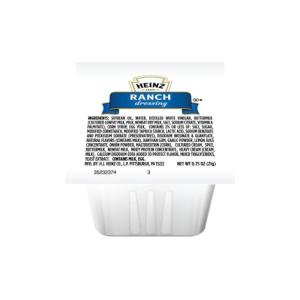 image:imageHeinz Ranch Dressing Single Serve Packet 2 oz Packets Pack of 60Garlic Buttermilk Ranch