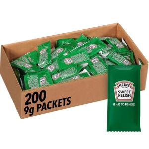 image:imageHeinz Relish Single Serve Packet 03 oz Packets Pack of 200Relish