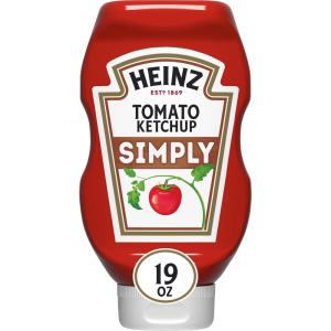 image:imageHeinz Simply Tomato Ketchup with No Artificial Sweeteners 31 oz BottleSimply Tomato Ketchup