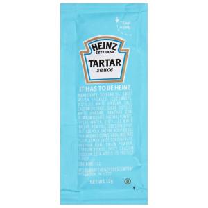 image:imageHeinz Tartar Sauce Single Serve Packet 04 oz Packets Pack of 200Tartar