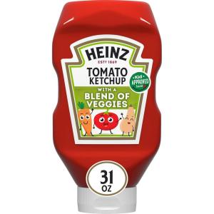 image:imageHeinz Tomato Ketchup 38 oz BottleBlend of Veggies Tomato Ketchup