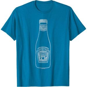 image:imageHeinz Tomato Ketchup Iconic Bottle 57 Distressed Big Poster TShirtSapphire Blue