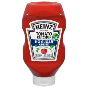 image:imageHeinz Tomato Ketchup with No Sugar Added 13 oz BottleNo Added Sugar