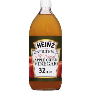 image:imageHeinz Vinegar Natural Unflitered Apple Vinegar 32oz Bottle32 Fl Oz Pack of 1