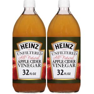 image:imageHeinz Vinegar Natural Unflitered Apple Vinegar 32oz Bottle32 Fl Oz Pack of 2