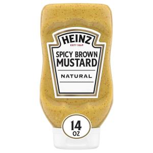 image:imageHeinz Yellow Mustard 14 ozSpicy Brown