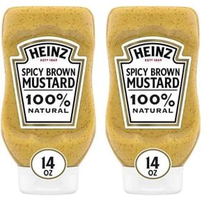 image:imageHeinz Yellow Mustard 14 ozSpicy Brown Mustard