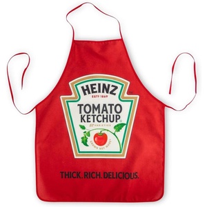 image:imageHeinz Tomato Ketchup Cooking Apron  BBQ Grilling And Cooking Essentials  Serving Chef Apron With Long Ties  Home Kitchen Gift Ideas  One Size Fits Most Adults