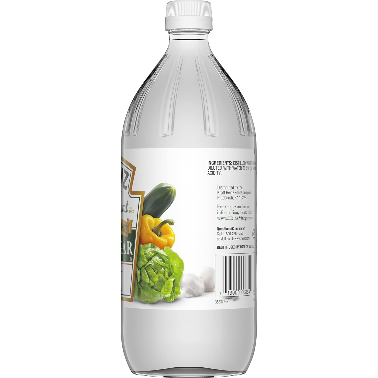 image:imageHeinz All Natural Distilled White Vinegar 5 Acidity 32 fl oz Bottle1 Count Pack of 1