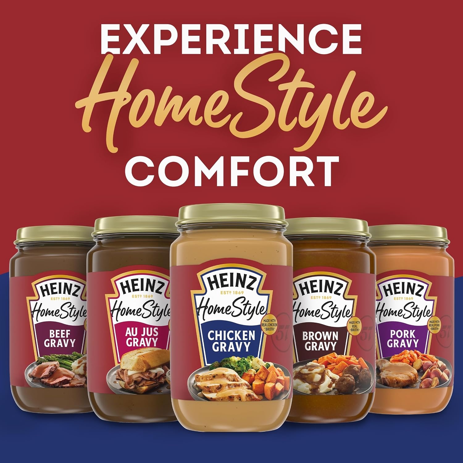 image:imageHeinz HomeStyle Classic Chicken Gravy 12 oz JarChicken