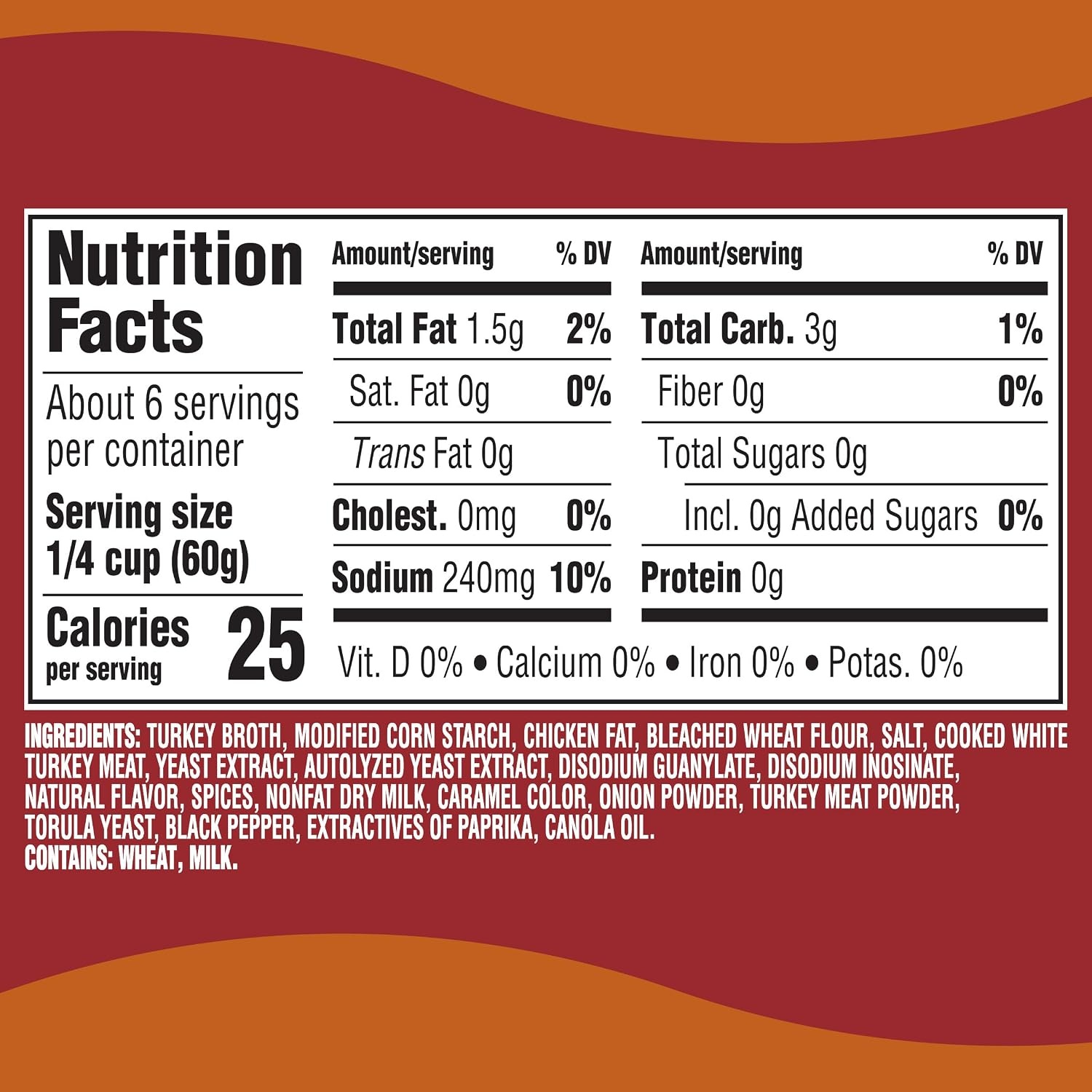 image:imageHeinz HomeStyle Turkey Gravy 12 oz Jar