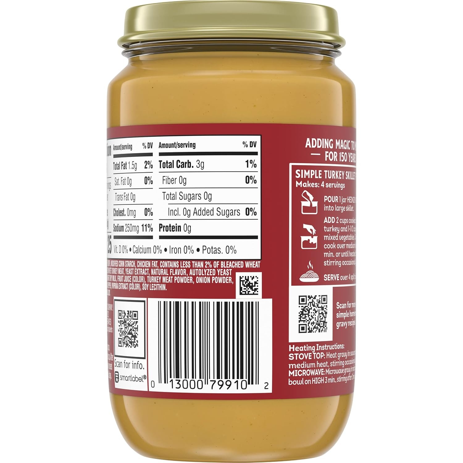 image:imageHeinz HomeStyle Turkey Gravy 12 oz Jar
