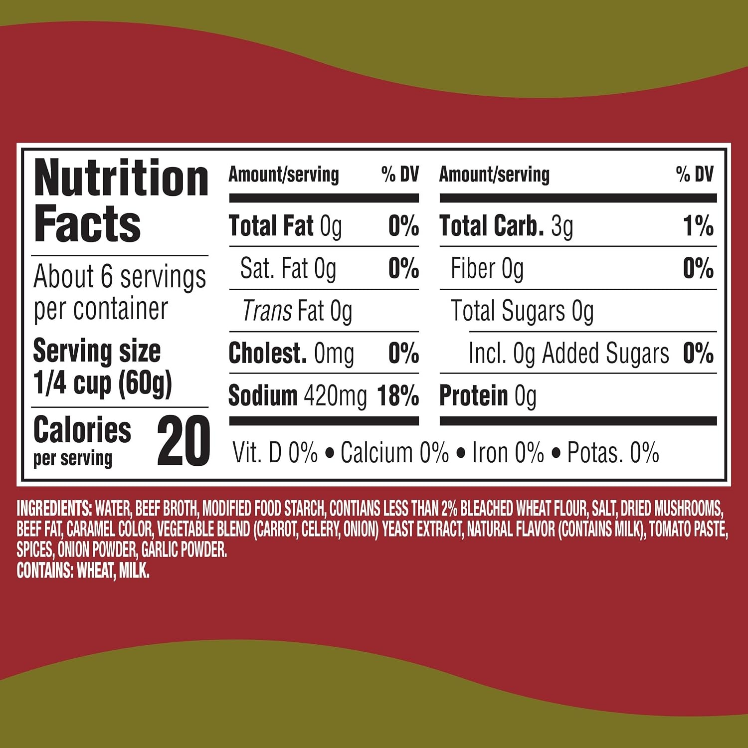image:imageHeinz Homestyle Mushroom Gravy 12 oz
