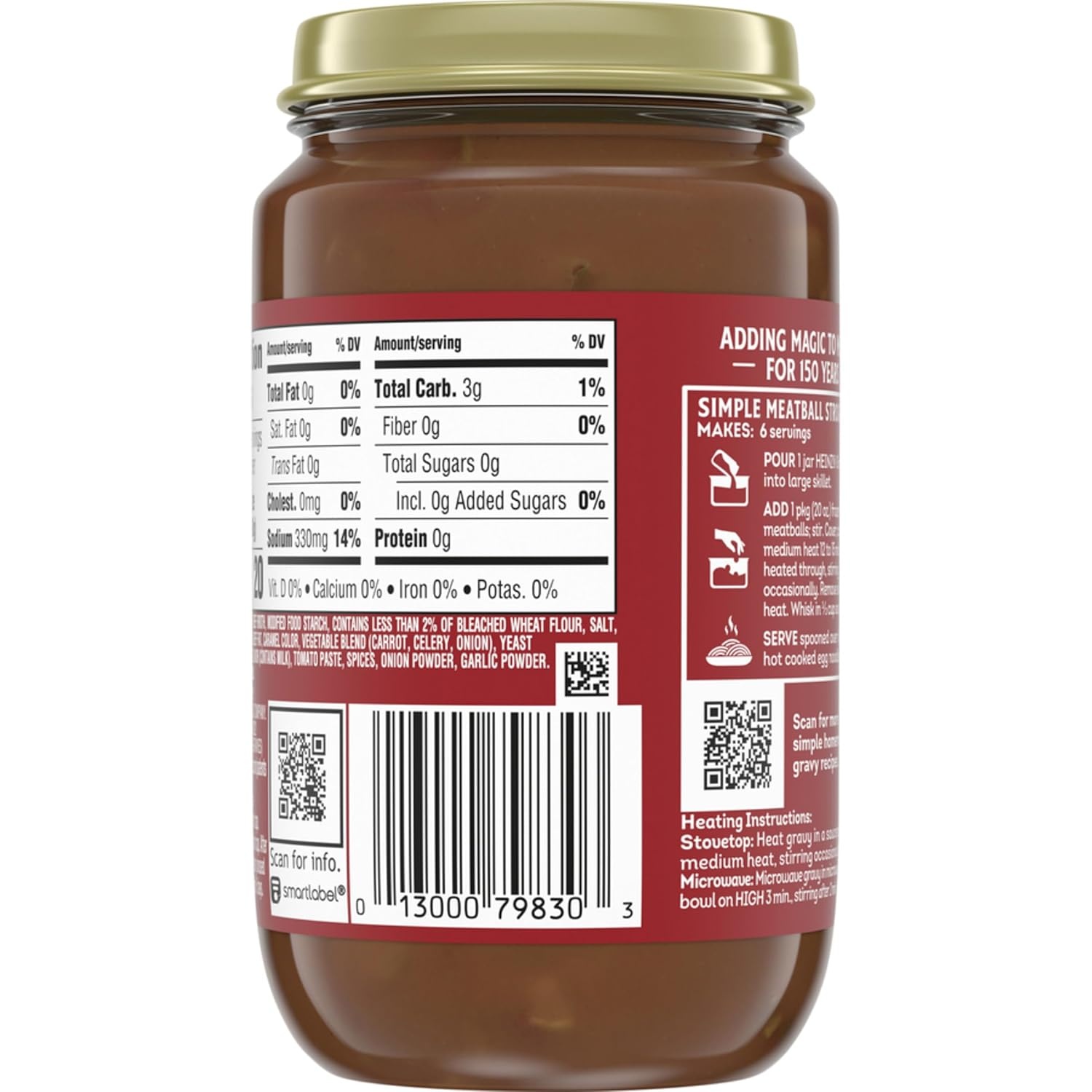image:imageHeinz Homestyle Mushroom Gravy 12 oz
